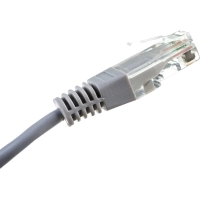 Патч-корд TWT TWT-45-45-2.0-GY UTP кат.5e, 2.0 м, серый
