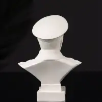 Бюст И.В. Сталин, 10х7х5 см, натуральный, гипс