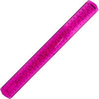 Линейка 30см Kores пластиковая повышенной гибкости цвет ассорти 42160