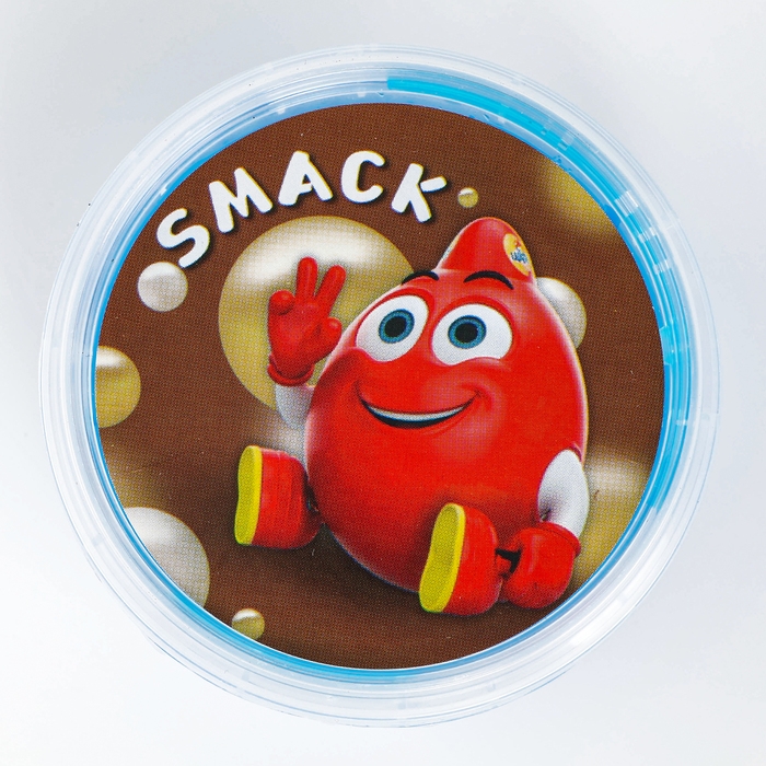 Слайм «Стекло», Smaсk с шариками, голубой, 90 г Слайм «Стекло», Smaсk с шариками, голубой, 90 г