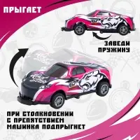 Машинка металлическая &laquo;Прыжок&raquo;, инерция, МИКС