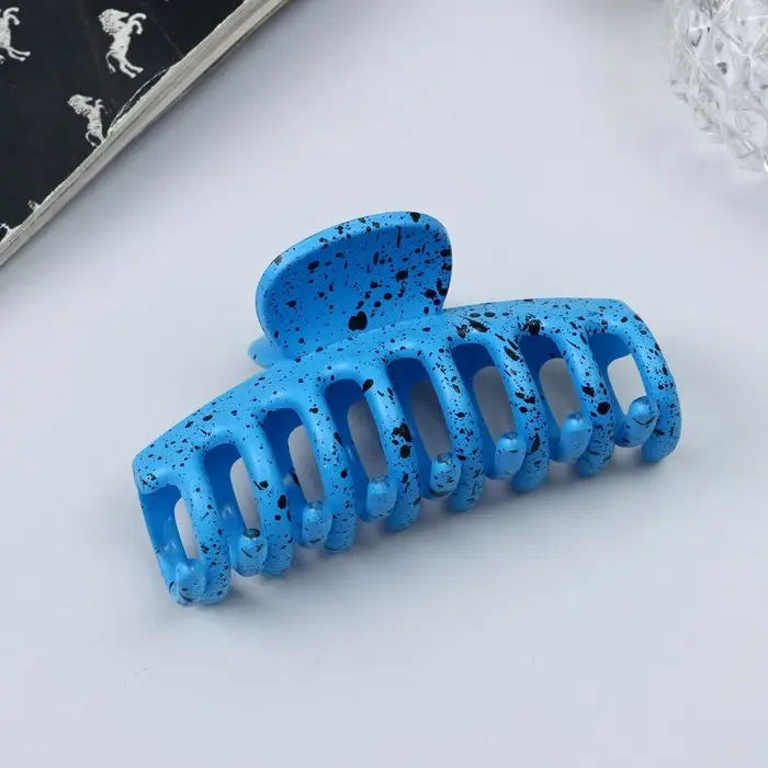 Краб для волос Краб для волос "Флоранс" прямой, 6,5 см, микс