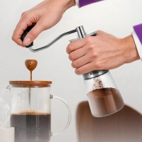 Кофемолка ручная жерновая для кофе КТ-7469