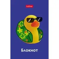 Блокнот А7, 48 листов, в клетку, на склейке, &laquo;#Мыутки&raquo;, обложка мелованная бумага, ламинация, трёхцветный блок, блок 60 г/м&sup2;, 5 В МИКС