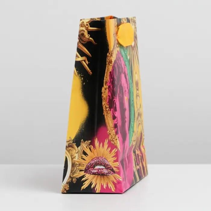 Пакет подарочный ламинированный, упаковка, «Арт фри», S 12 х 15 х 5.5 см Пакет подарочный ламинированный, упаковка, «Арт фри», S 12 х 15 х 5.5 см