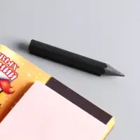 Магнит новогодний с блоком для заметок «Счастливых мгновений», размер магнита 6×10.5 см