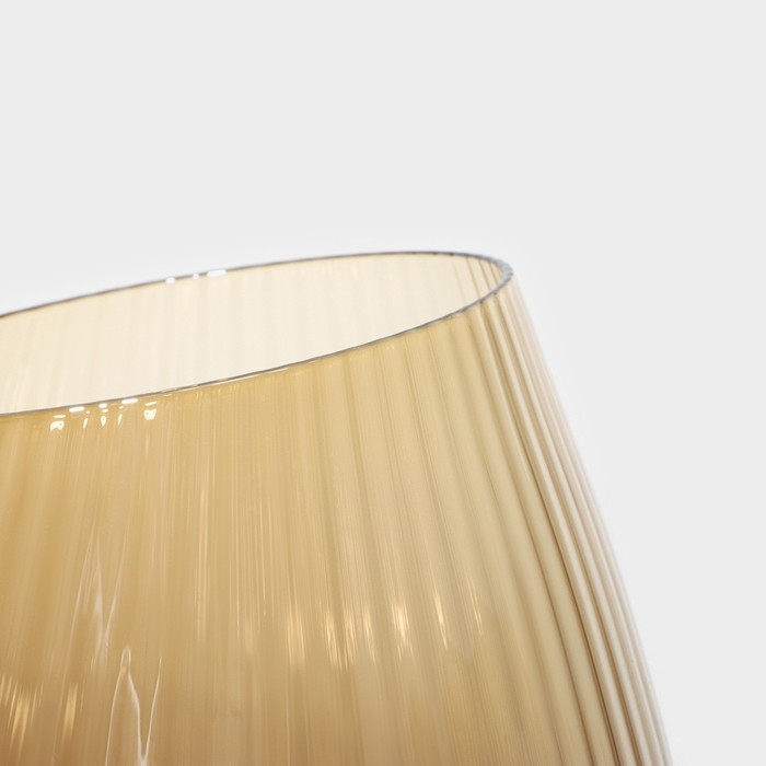 Набор бокалов для вина стеклянный Magistro «Иллюзия», 550 мл, 10×24 см, 6 шт, цвет золотой Набор бокалов для вина стеклянный Magistro «Иллюзия», 550 мл, 10×24 см, 6 шт, цвет золотой