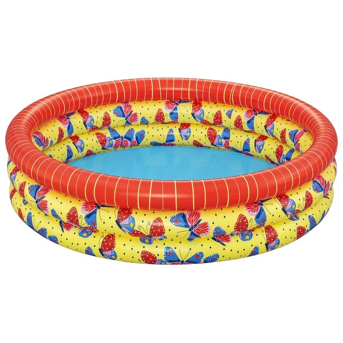 Бассейн надувной «Бабочка», 168 х 38 см, 51202 Бассейн надувной «Бабочка», 168 х 38 см, 51202