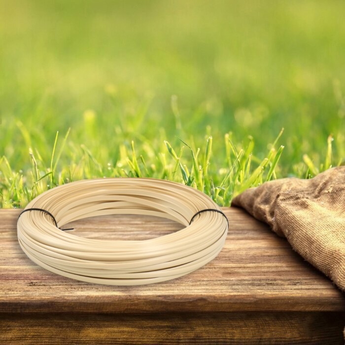 Ротанг искусственный гладкий 8 мм 100 м полумесяц (солома) Ротанг искусственный гладкий 8 мм 100 м полумесяц (солома)