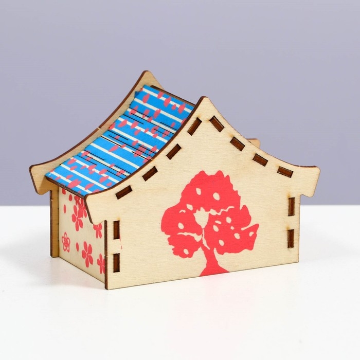 Домик для грызунов, 11 х 5.5 х 7.5 см, фанера Домик для грызунов, 11 х 5.5 х 7.5 см, фанера