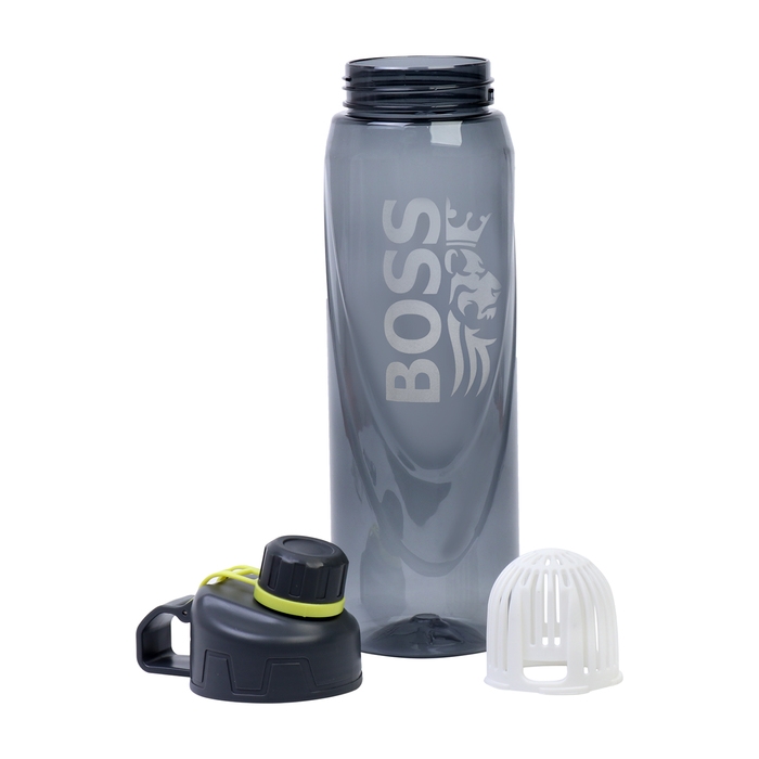 Бутылка для воды, 1 л, BOSS, черная Бутылка для воды, 1 л, BOSS, черная