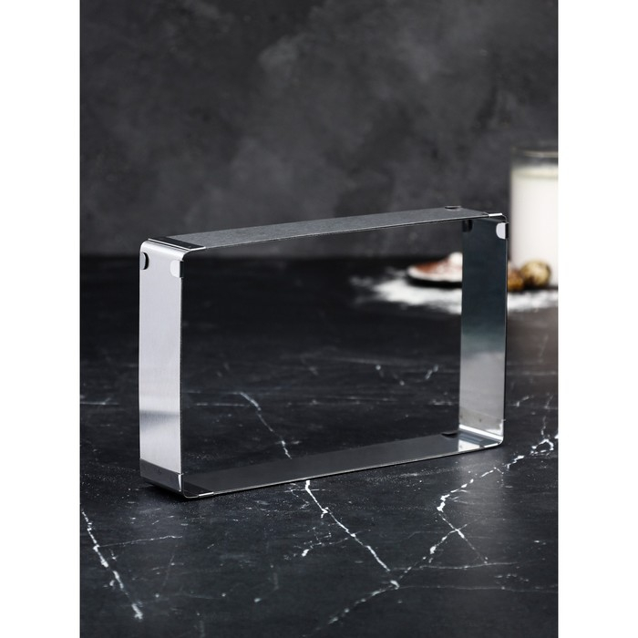 Форма для выпечки с регулировкой размера «Прямоугольная», h-5 см, 15х25 - 27х48 см Форма для выпечки с регулировкой размера «Прямоугольная», h-5 см, 15х25 - 27х48 см