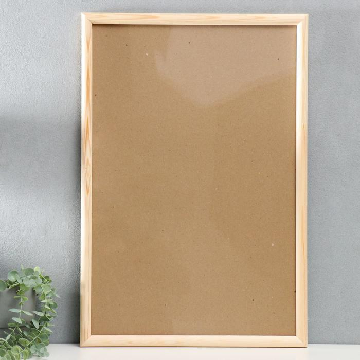 Фоторамка 40х60 см белое дерево № 5 (пластиковый экран) Фоторамка 40х60 см белое дерево № 5 (пластиковый экран)