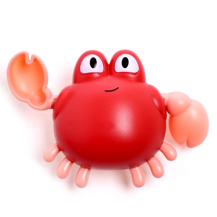 Игрушка заводная «Краб», водоплавающая, цвета МИКС Игрушка заводная «Краб», водоплавающая, цвета МИКС