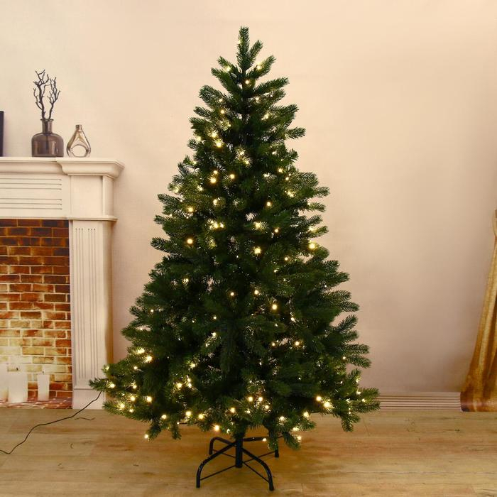 Ёлка фиброоптичесская Ёлка фиброоптичесская "Эксклюзив" 150 см d нижнего яруса 105 см 638 веток