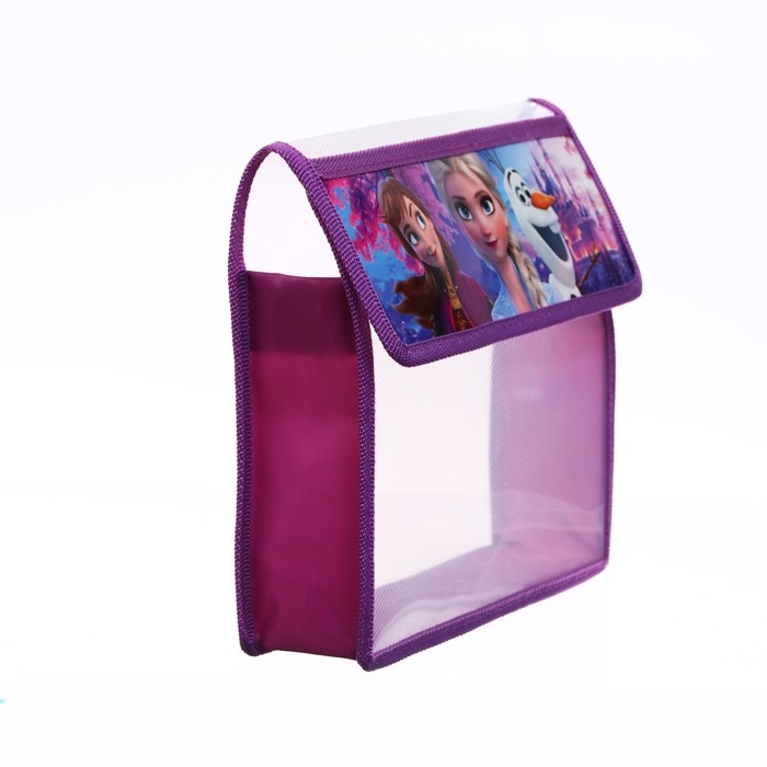 Папка д/тетрадей А5 клапан на липучке пластик ПМ-А5-03 Холодное сердце Папка д/тетрадей А5 клапан на липучке пластик ПМ-А5-03 Холодное сердце