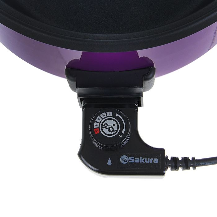 Сковорода электрическая Sakura SA-7712V, 1500 Вт, d=32, глубина 9 см Сковорода электрическая Sakura SA-7712V, 1500 Вт, d=32, глубина 9 см