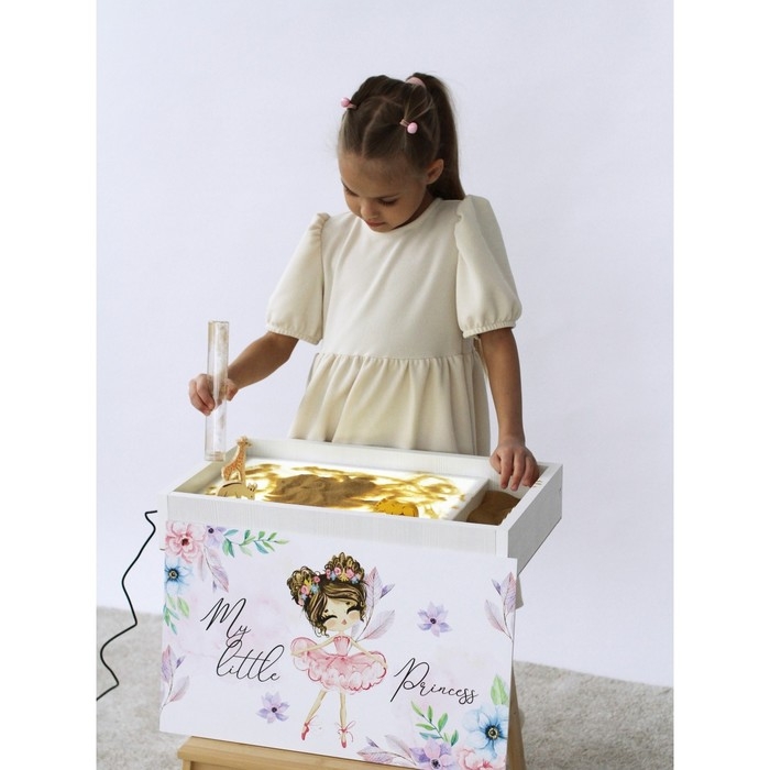 Планшет для рисования песком «Магия песка. Принцесса» Планшет для рисования песком «Магия песка. Принцесса»