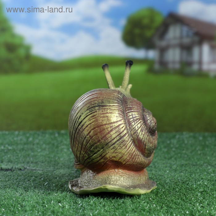 Садовая фигура "Улитка" 27х11х17см