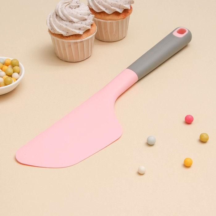 Шпатель кондитерский Доляна «Честер», 34×7,5×2 см, цвет МИКС Шпатель кондитерский Доляна «Честер», 34×7,5×2 см, цвет МИКС