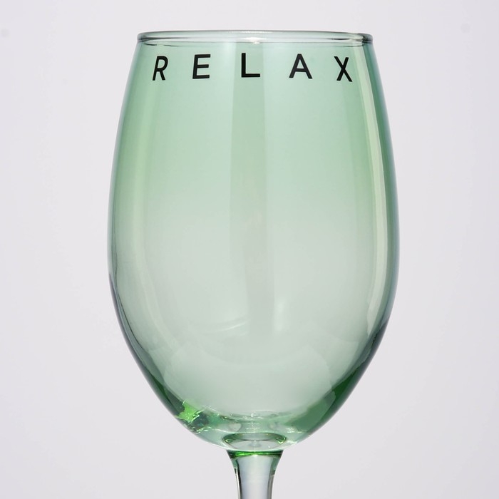 Бокал для вина «Relax», 360 мл, зеленый Бокал для вина «Relax», 360 мл, зеленый