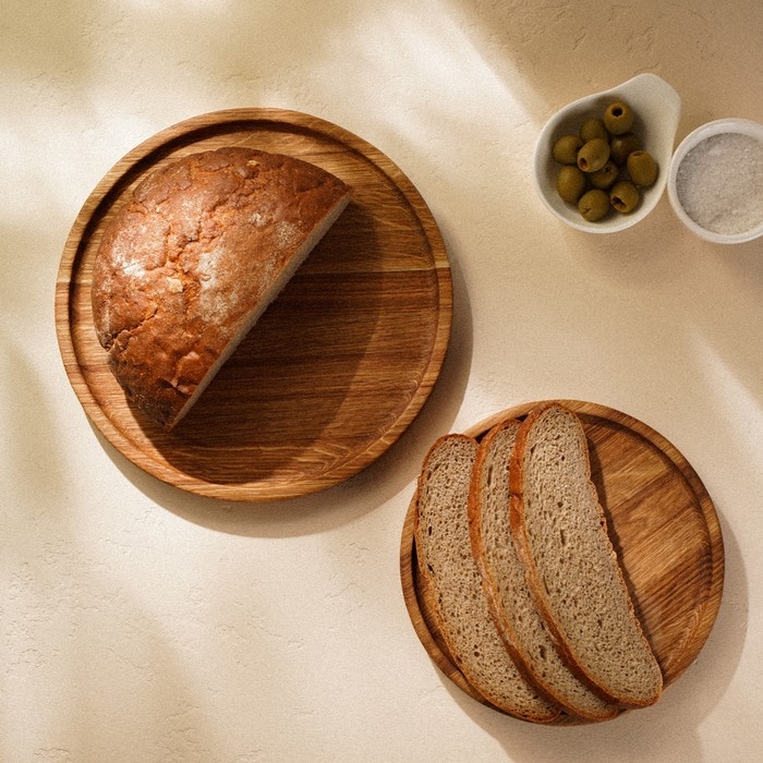 Доска для пиццы из дуба Sima-Land Home «Доливия», d=25 см Доска для пиццы из дуба Sima-Land Home «Доливия», d=25 см