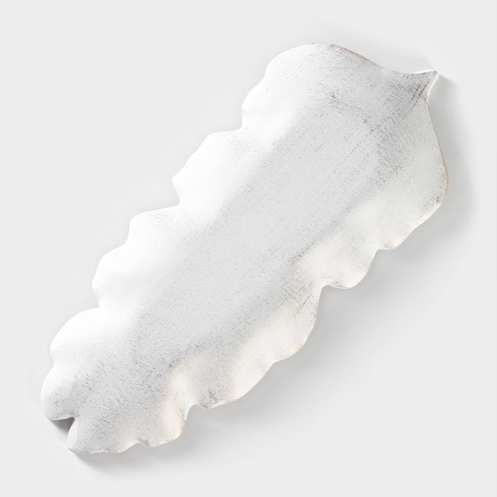 Блюдо для фруктов Доляна «Золотой лист», 37×14 см, цвет золотой Блюдо для фруктов Доляна «Золотой лист», 37×14 см, цвет золотой