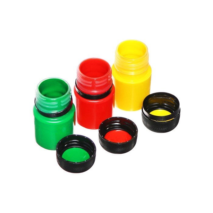 Краска акриловая, набор 12 цветов х 20 мл, ЗХК Decola, глянцевые, 2941116