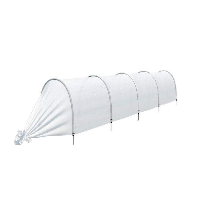 Парник прошитый, длина 4 м, 5 дуг из пластика, дуга L = 2 м, d = 20 мм, спанбонд 35 г/м², Reifenhäuser, «Ленивый» Парник прошитый, длина 4 м, 5 дуг из пластика, дуга L = 2 м, d = 20 мм, спанбонд 35 г/м², Reifenhäuser, «Ленивый»