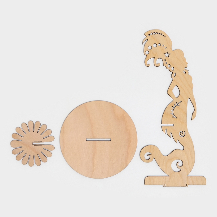 Салфетница деревянная «Сирена», 25×13×13 см Салфетница деревянная «Сирена», 25×13×13 см