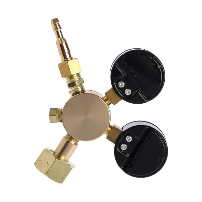 Редуктор углекислотный ТУНДРА, 6 м3/ч, рабочее/на входе 0.35/10 МПа, алюминий Редуктор углекислотный ТУНДРА, 6 м3/ч, рабочее/на входе 0.35/10 МПа, алюминий