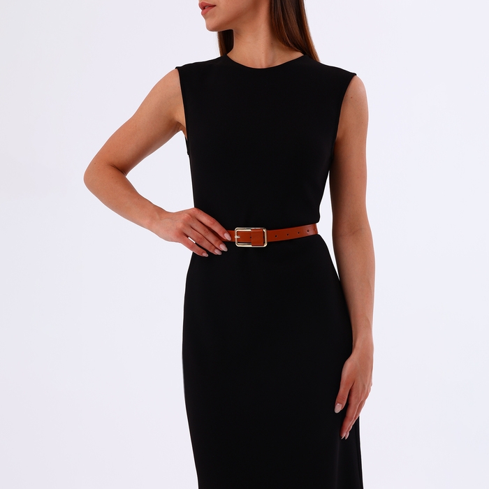 Ремень женский, ширина 2,1 см, цвет рыжий Ремень женский, ширина 2,1 см, цвет рыжий