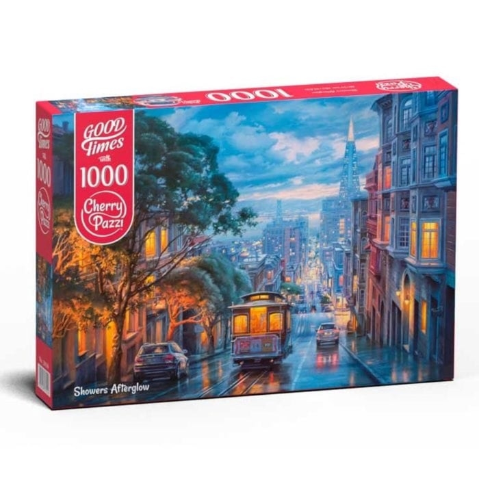 Пазл «Огни города после дождя», 1000 элементов Пазл «Огни города после дождя», 1000 элементов