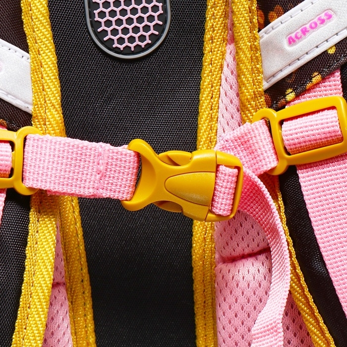 Рюкзак каркасный 35 х 28 х 15 см, Across 392, фиолетовый/розовый Рюкзак каркасный 35 х 28 х 15 см, Across 392, фиолетовый/розовый