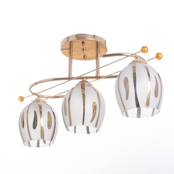 Люстра Люстра "Дэйл" 3х40Вт Е27 Золото МОДЕЛЬ: 2612372