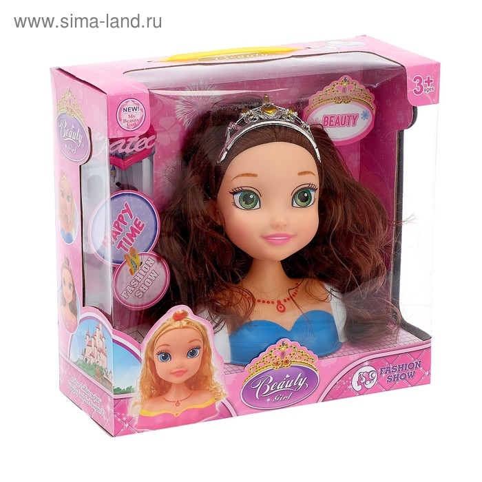 Кукла-манекен для создания причёсок «Анна» с аксессуарами Кукла-манекен для создания причёсок «Анна» с аксессуарами