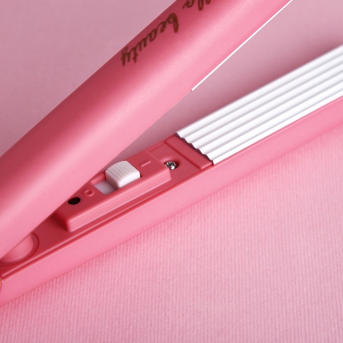 Плойка гофре мини «Цветы», LW-23, 17 х 2 см. Плойка гофре мини «Цветы», LW-23, 17 х 2 см.