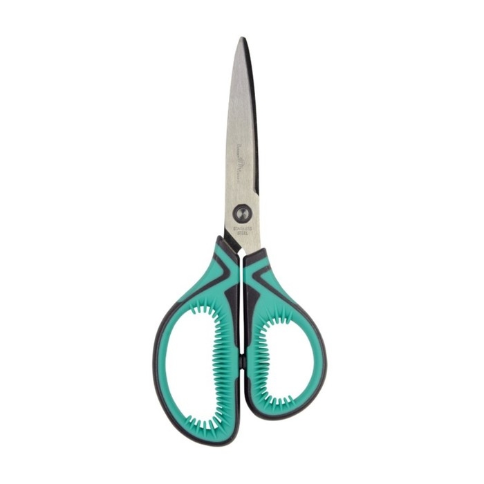 Ножницы канцелярские 20,5 см BrunoVisconti Profycut, прорезиненные ручки Ножницы канцелярские 20,5 см BrunoVisconti Profycut, прорезиненные ручки