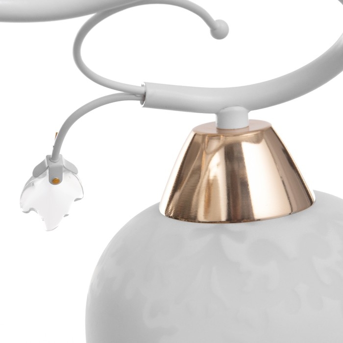 Люстра Люстра "Оливия" 2х60Вт Е27 Золото, белый 33х43х28см