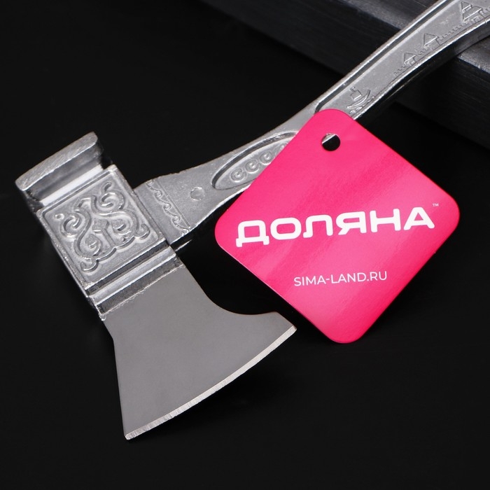 Молоток для мяса с топориком Доляна, 22 см, цвет серый Молоток для мяса с топориком Доляна, 22 см, цвет серый