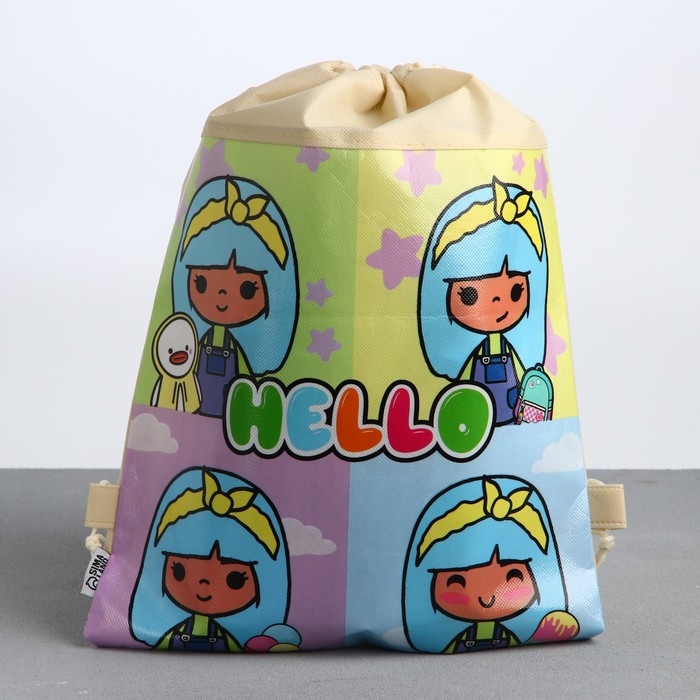 Мешок для обуви «Милашка» полиэстер, размер 30 х 40 см Мешок для обуви «Милашка» полиэстер, размер 30 х 40 см