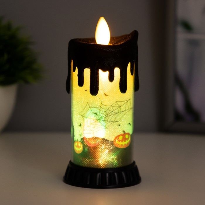 Ночник Ночник "Хэллоуин" LED RGB от батареек LR44 6х6х10 см RISALUX