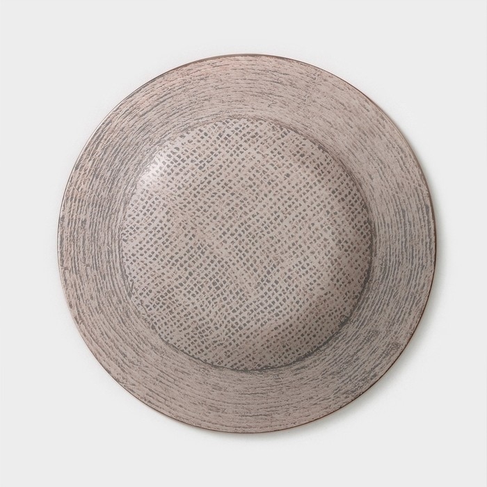 Набор столовый Доляна «Лён», 7 предметов: 29.5 см - 1 шт, 21.5 см - 6 шт Набор столовый Доляна «Лён», 7 предметов: 29.5 см - 1 шт, 21.5 см - 6 шт