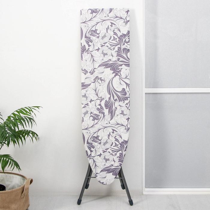 Доска гладильная Nika «Белль», 106×29 см, два положения высоты 70, 80 см, рисунок микс Доска гладильная Nika «Белль», 106×29 см, два положения высоты 70, 80 см, рисунок микс