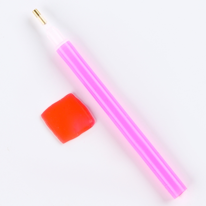 Алмазная вышивка «Момоэ» 13,7 × 18,3 см, картон, с частичным заполнением