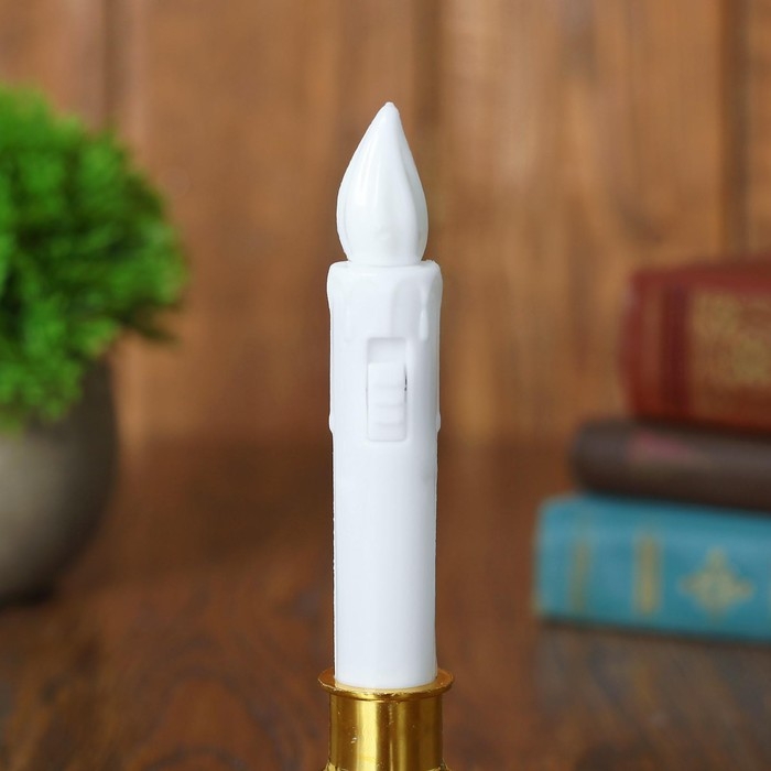 Свеча светодиодная «Вдохновение», цвет белый Свеча светодиодная «Вдохновение», цвет белый