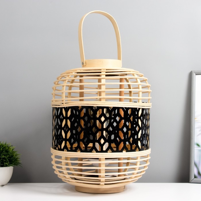 Настольная лампа Настольная лампа "Киана" 15Вт 25х25х32,5 см RISALUX