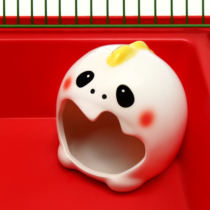 Домик керамический, 10 х 10 х 10, 220 гр, Домик керамический, 10 х 10 х 10, 220 гр,