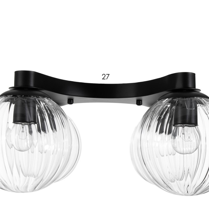 Люстра 2795/4 E27 40Вт черный 50х50х20 см BayerLux Люстра 2795/4 E27 40Вт черный 50х50х20 см BayerLux