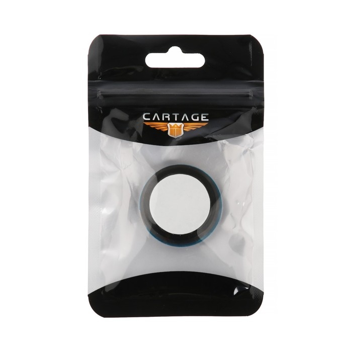 Держатель телефона Cartage, магнитный на клейкой основе, d 3 см, хром Держатель телефона Cartage, магнитный на клейкой основе, d 3 см, хром